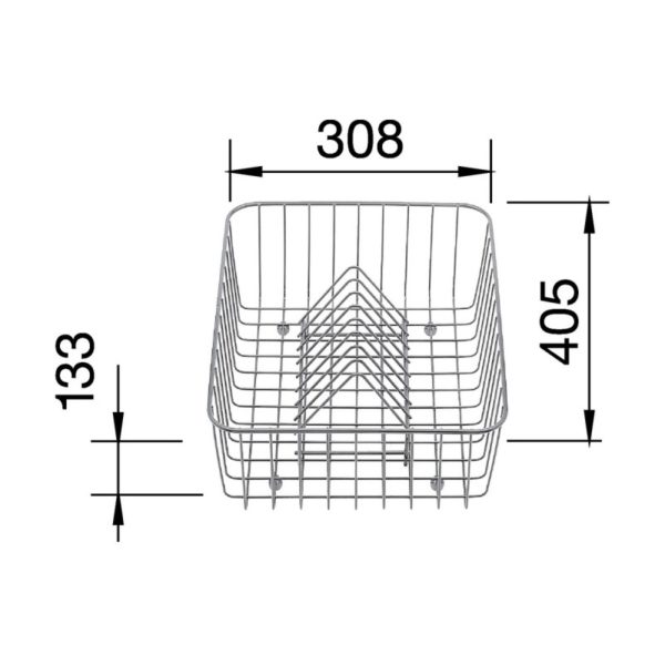 Корзина Blanco (507829)