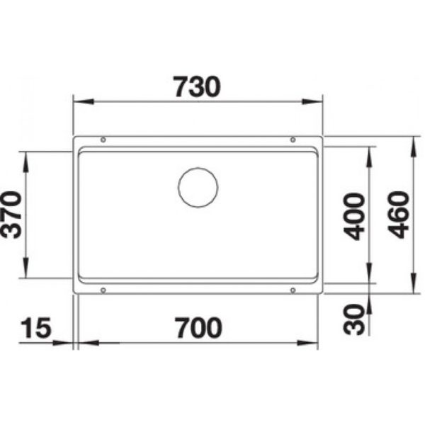 Кухонна мийка Blanco ETAGON 700-U (525171) білий