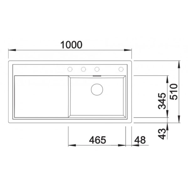 Кухонна мийка Blanco ZENAR XL 6 S (523964) антрацит